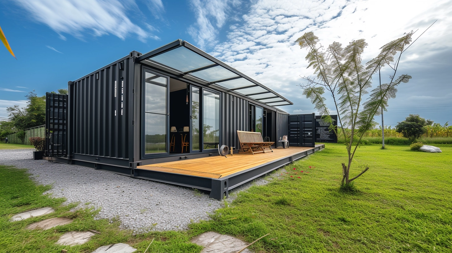 How to Build a High-End Shipping Container Home Built on a Budget